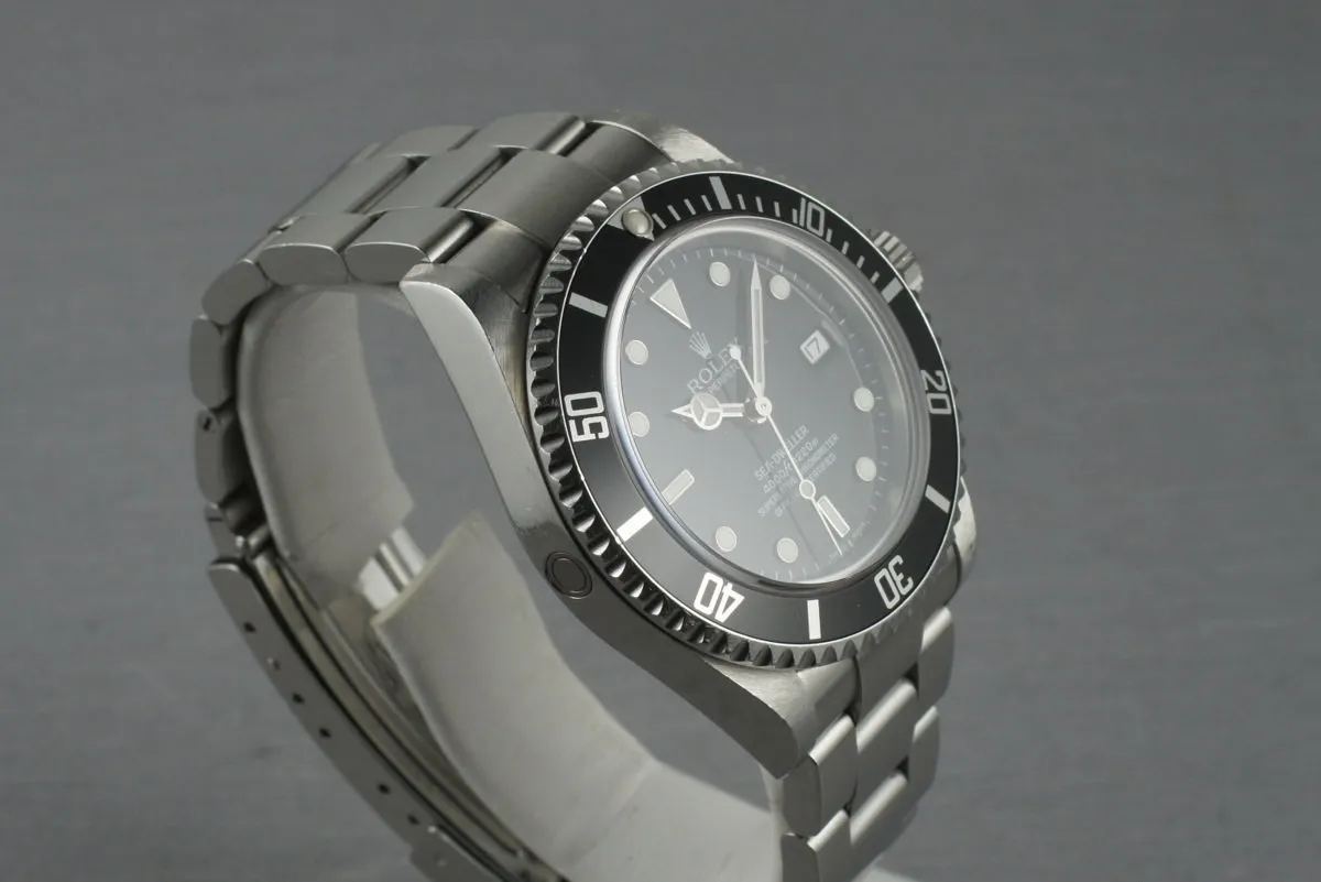 Rolex Sea Dweller Ref: 16600 with Box and Guarantee Papers