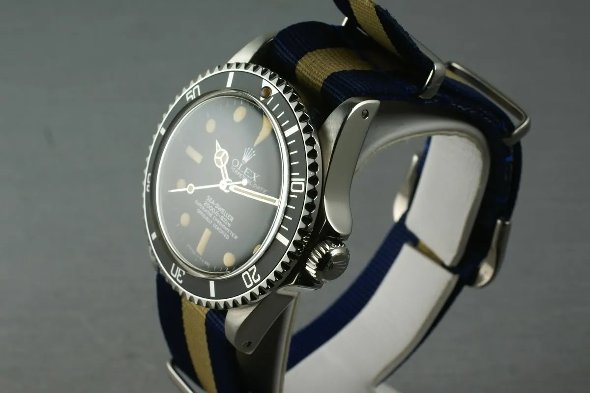 Rolex Sea Dweller Ref 1665 with creamy luminous
