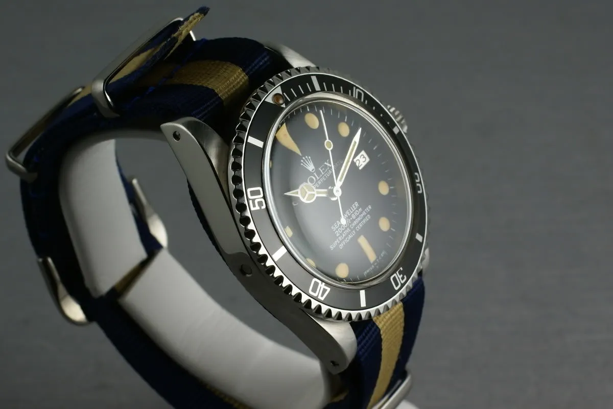 Rolex Sea Dweller Ref 1665 with creamy luminous
