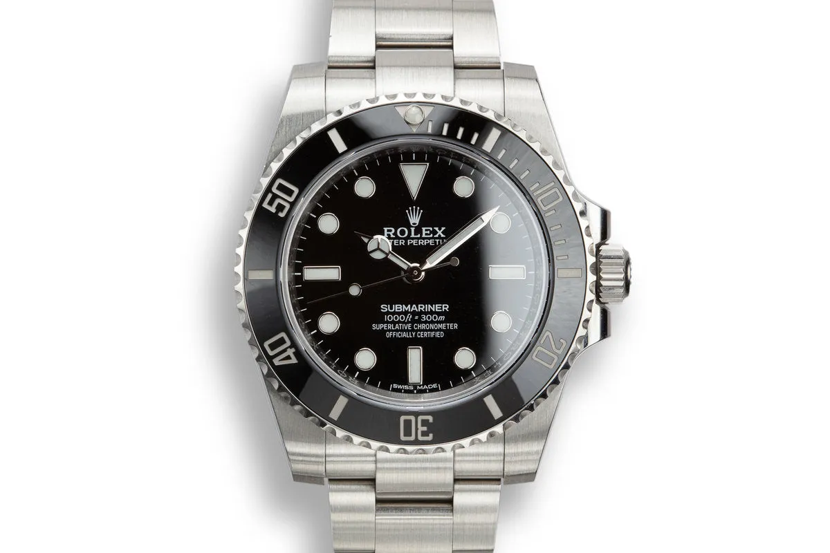 Rolex Submariner 114060 with Box