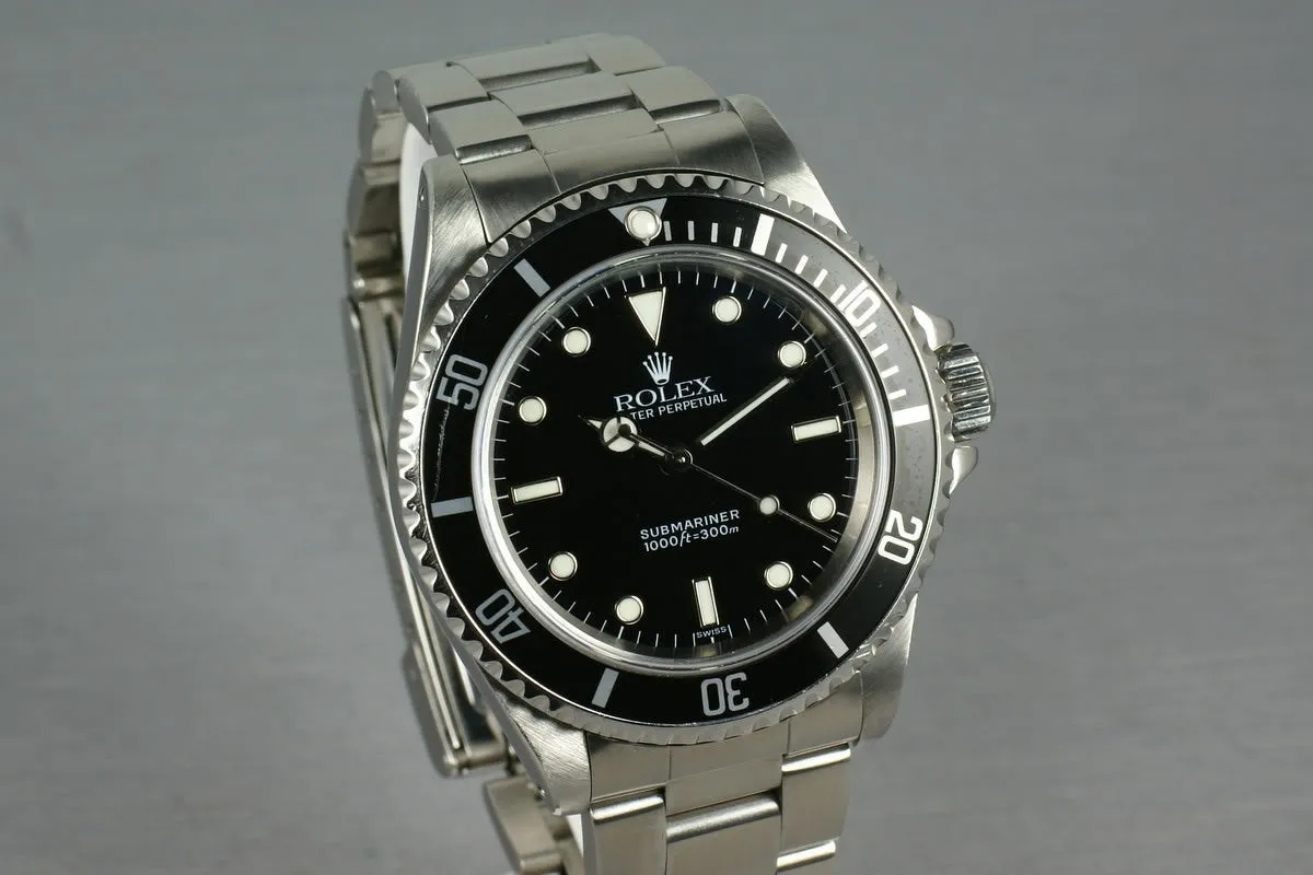 Rolex Submariner 14060