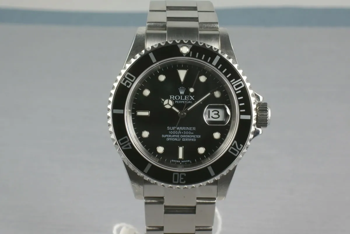 Rolex Submariner 16610