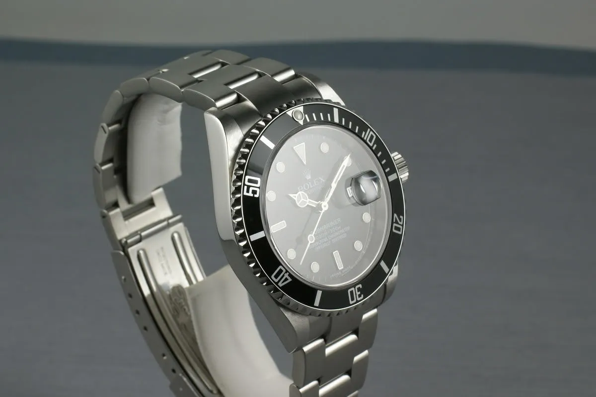 Rolex Submariner 16610