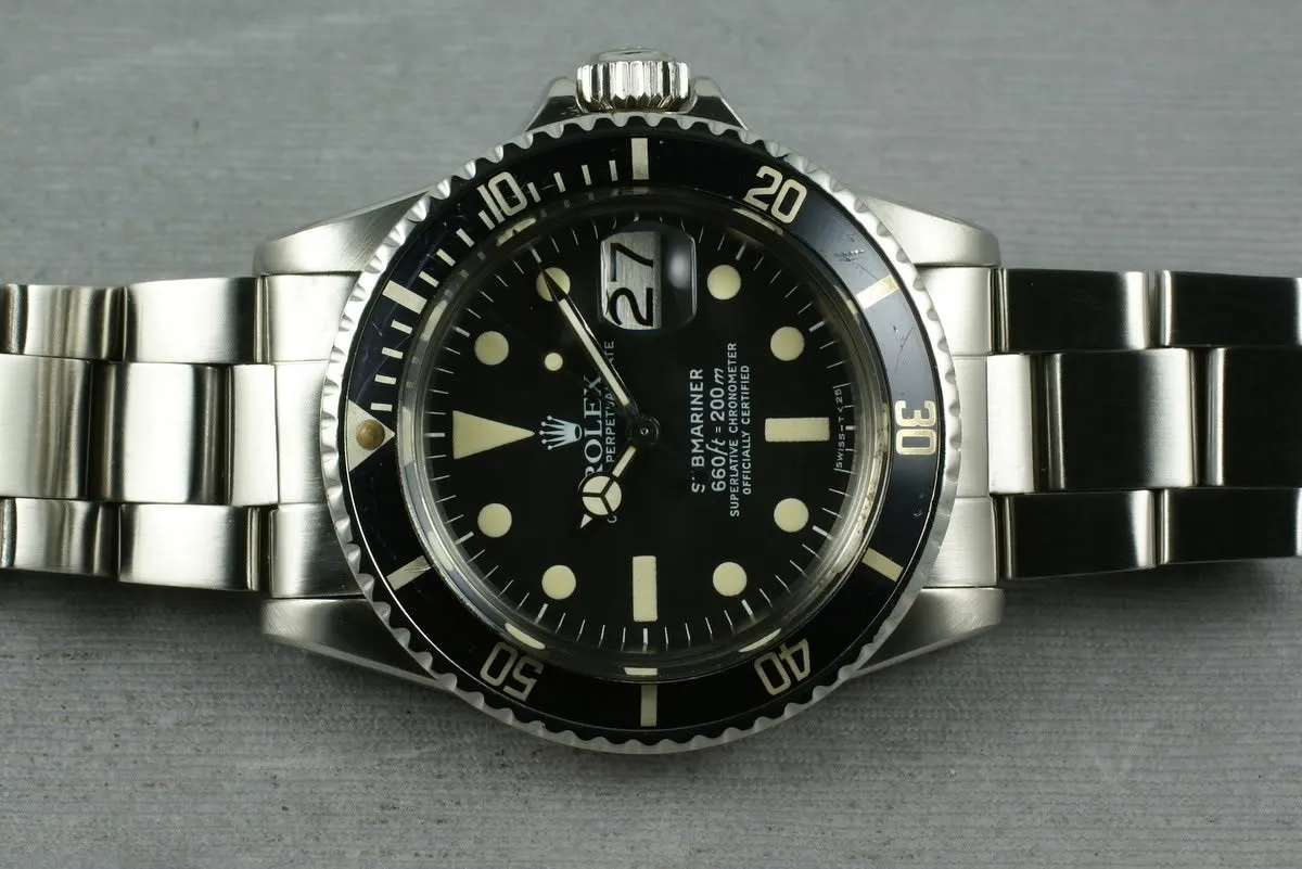 Rolex Submariner 1680 Mark 1 White Dial