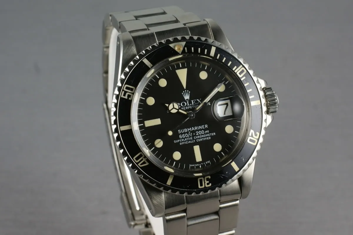 Rolex Submariner 1680 Mark 1 White Dial