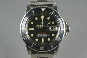 Rolex Submariner 1680 Red Sub