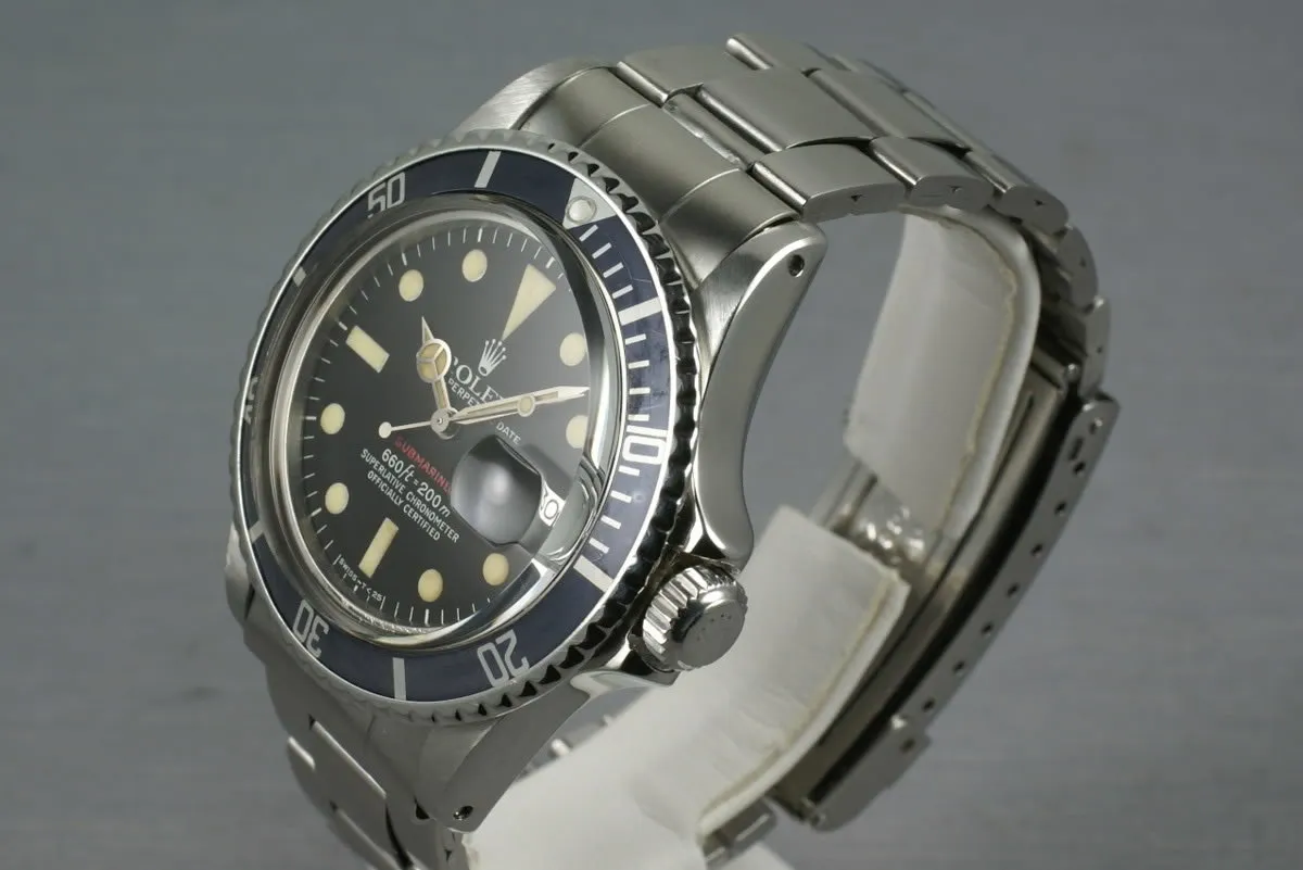 Rolex Submariner 1680 Red Sub