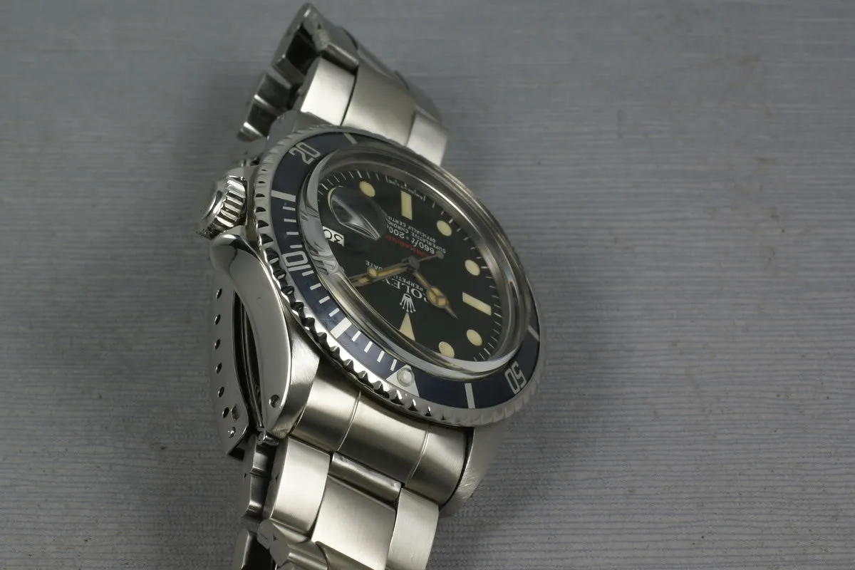 Rolex Submariner 1680 Red Sub