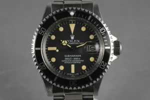 Rolex Submariner 1680 with creamy dial