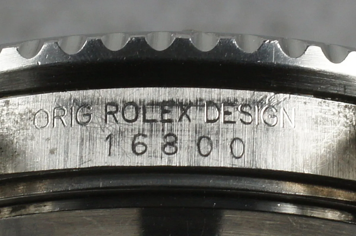 Rolex Submariner 16800 with Creamy WG surround Dial