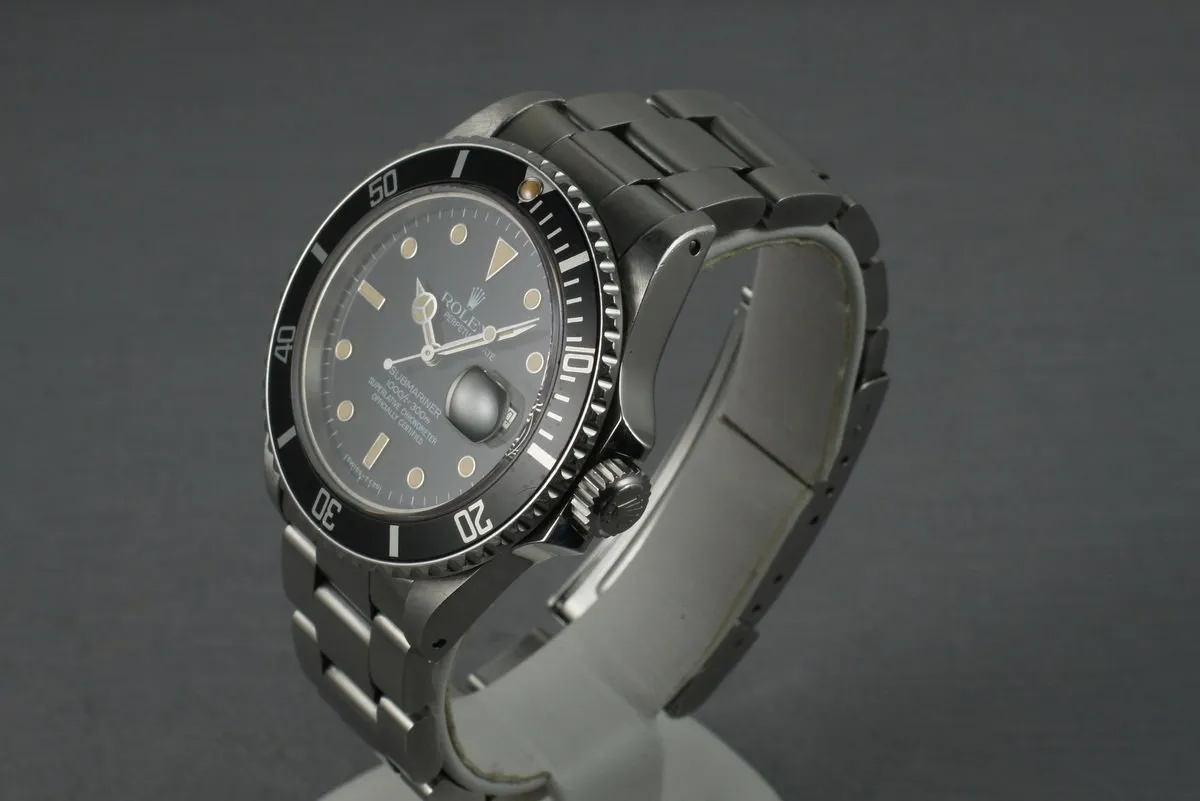 Rolex Submariner 16800 with Creamy WG surround Dial