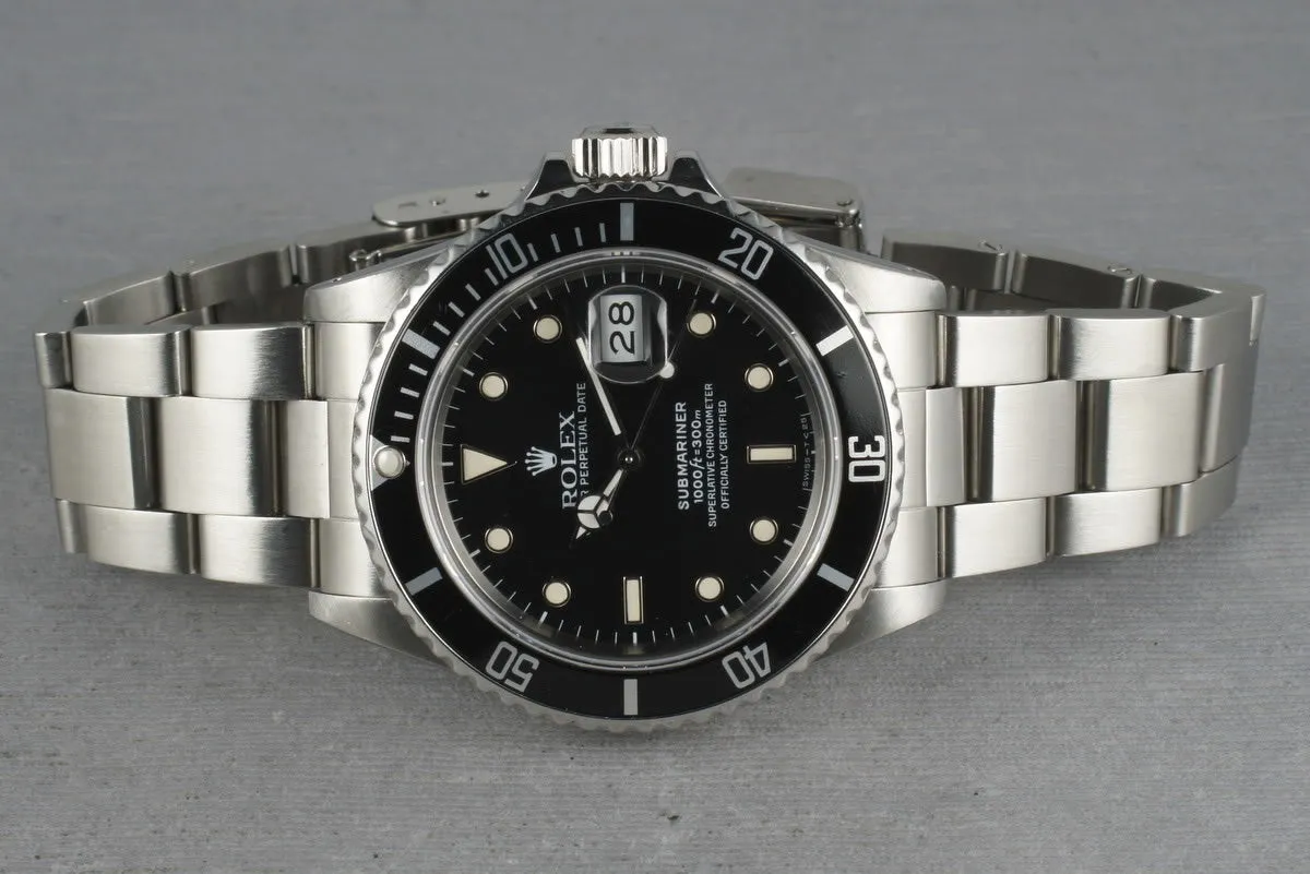 Rolex Submariner 168000