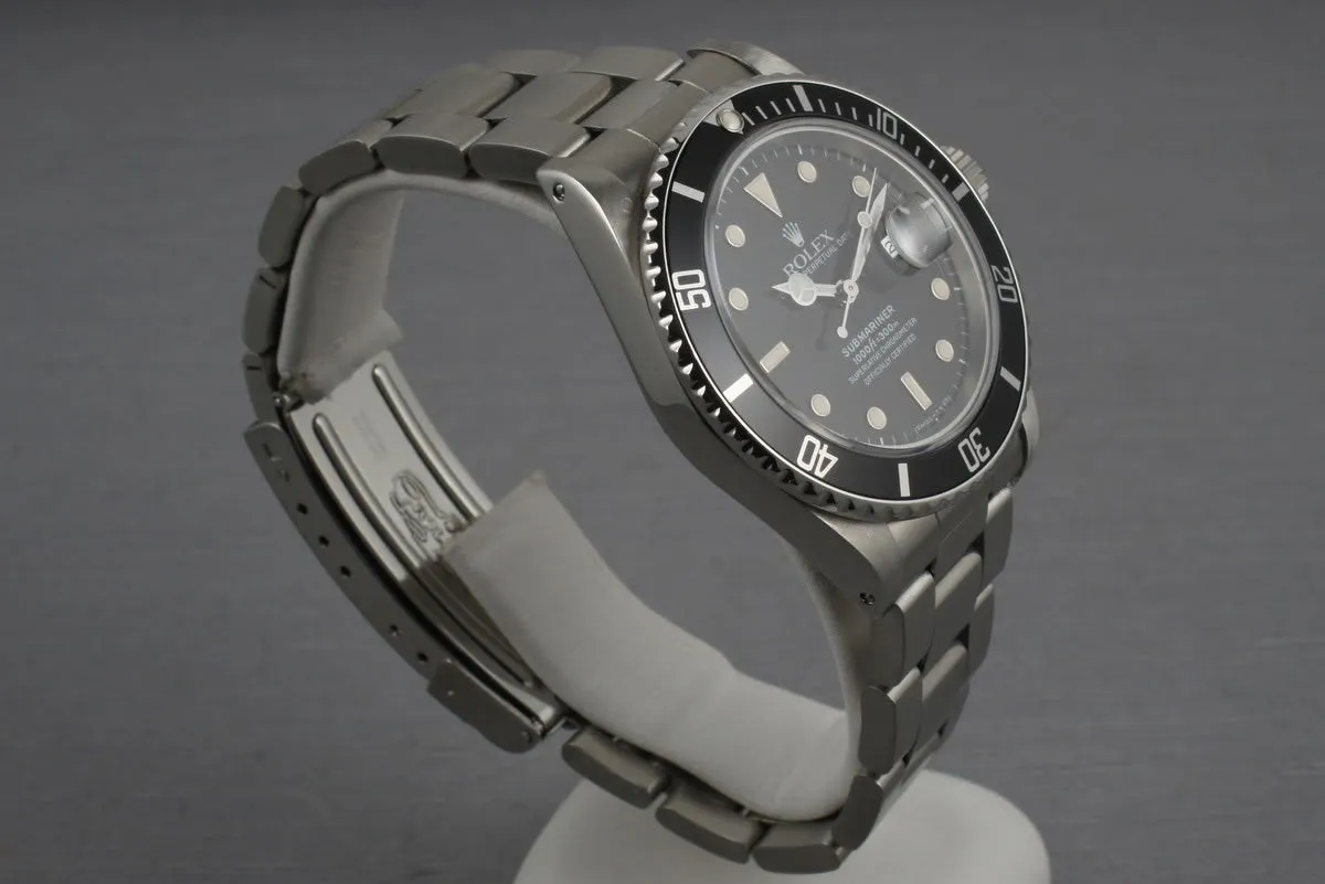 Rolex Submariner 168000