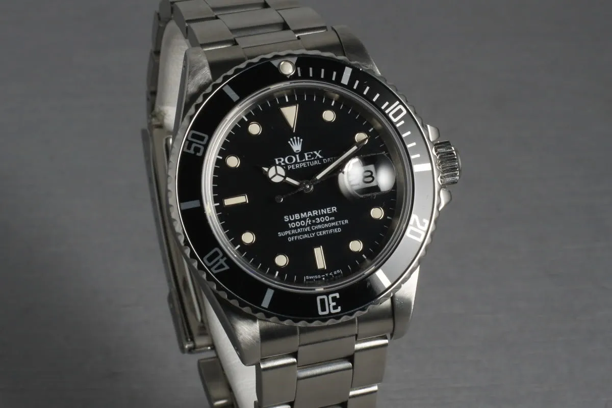 Rolex Submariner 168000