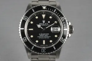 Rolex Submariner 168000