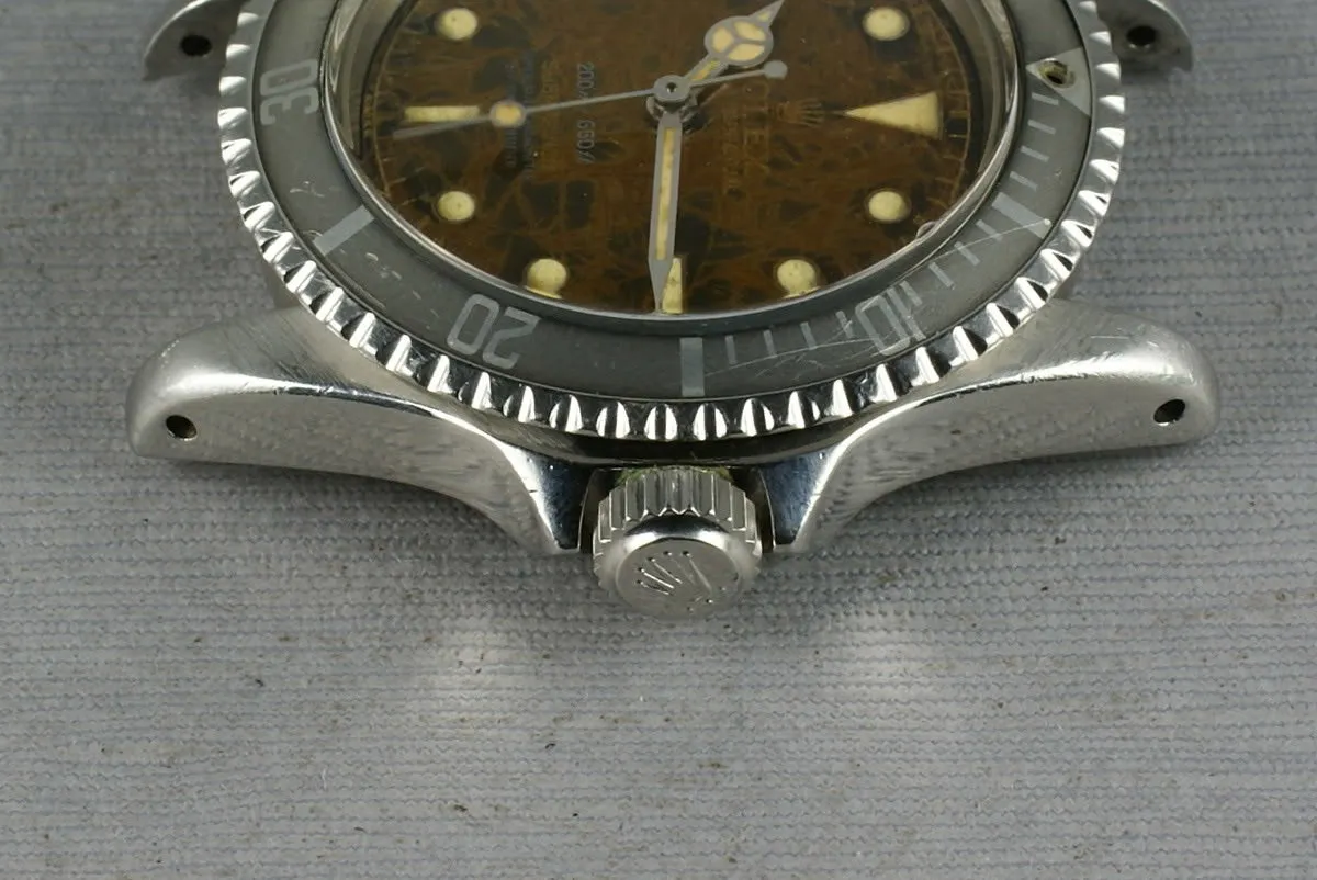 Rolex Submariner 5512 4 line gilt chapter ring PCG tropical and famous