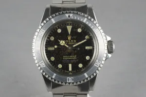 Rolex Submariner  5512 Gilt Dial 4 line Tropical