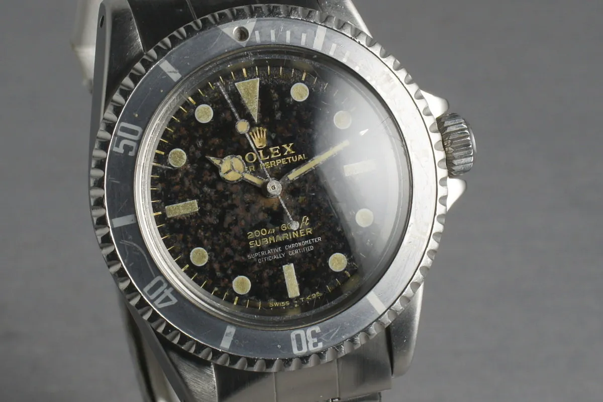 Rolex Submariner  5512 Gilt Dial 4 line Tropical