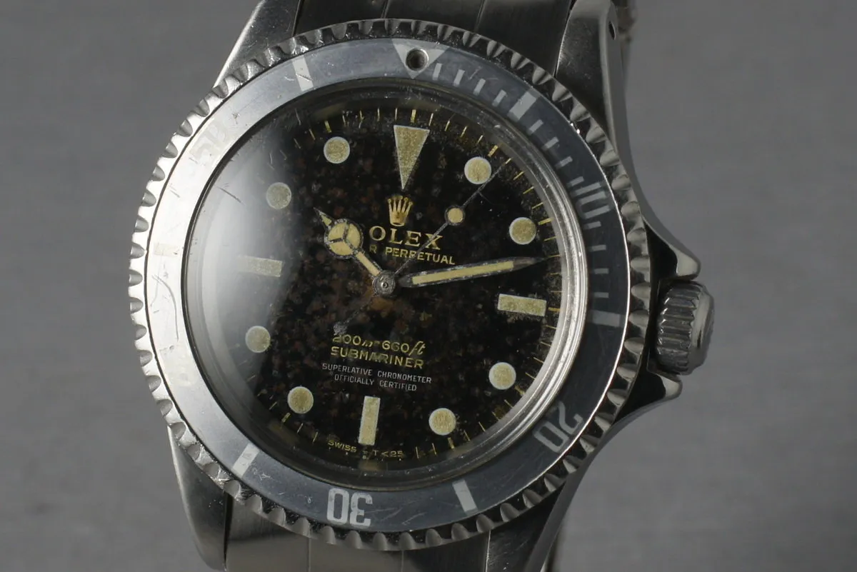 Rolex Submariner  5512 Gilt Dial 4 line Tropical