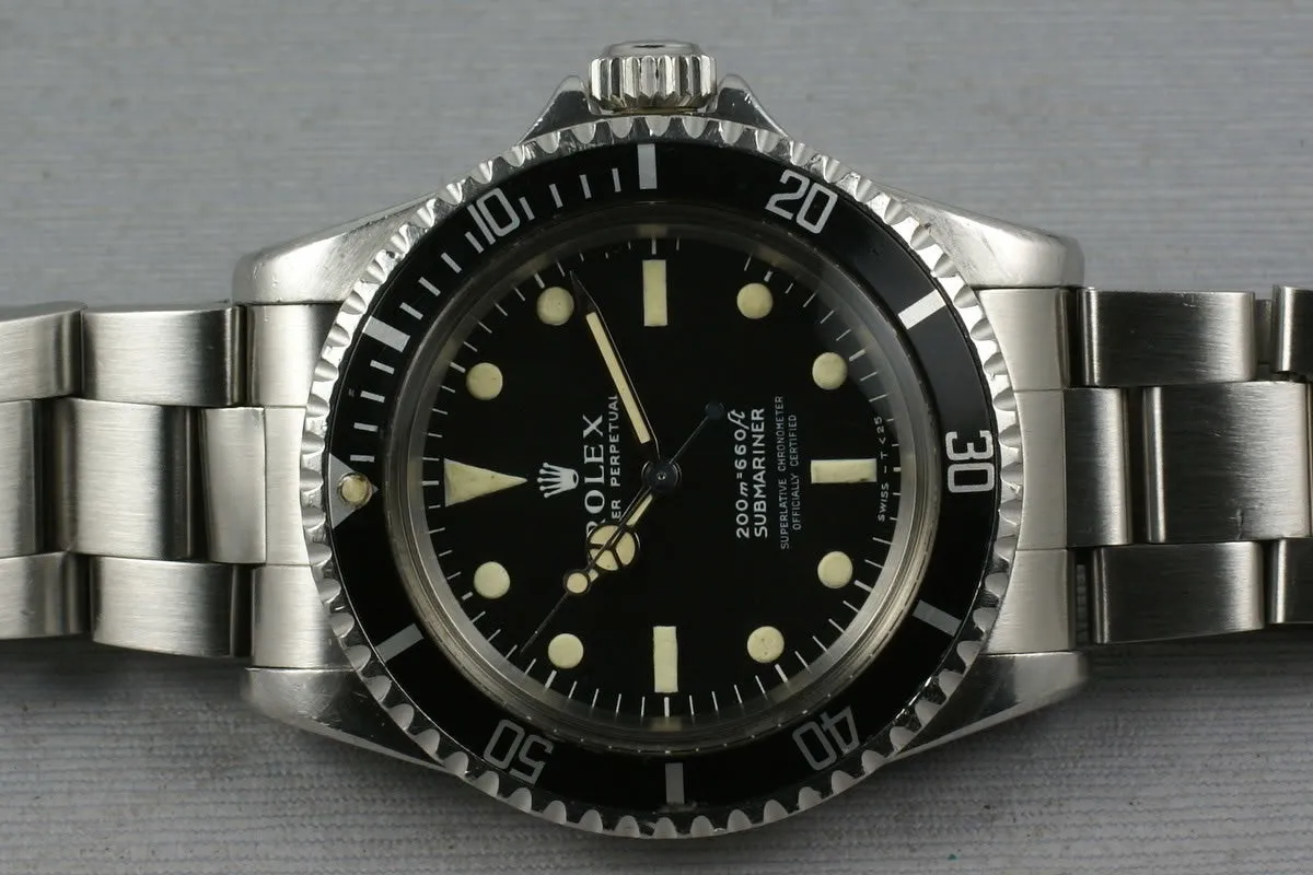 Rolex Submariner 5512 Unpolished Case