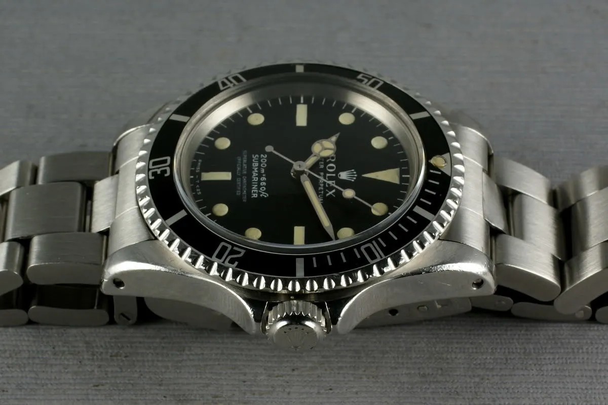 Rolex Submariner 5512 Unpolished Case