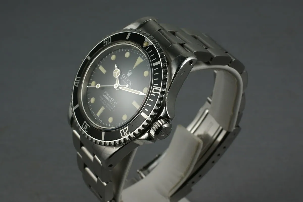 Rolex Submariner 5512 Unpolished Case