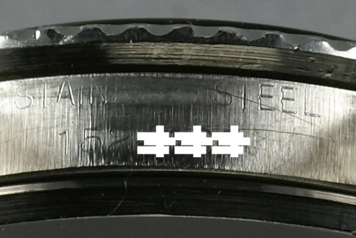 Rolex Submariner 5512 Unpolished Case