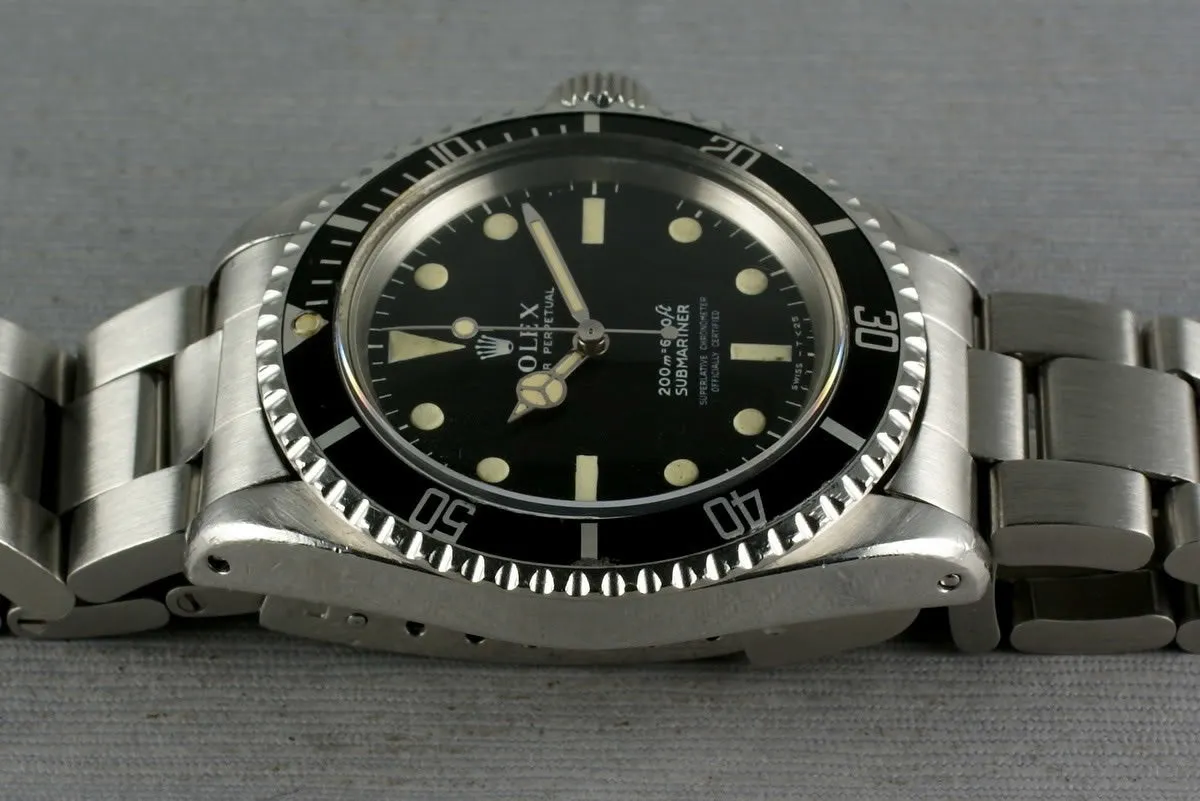 Rolex Submariner 5512 Unpolished Case
