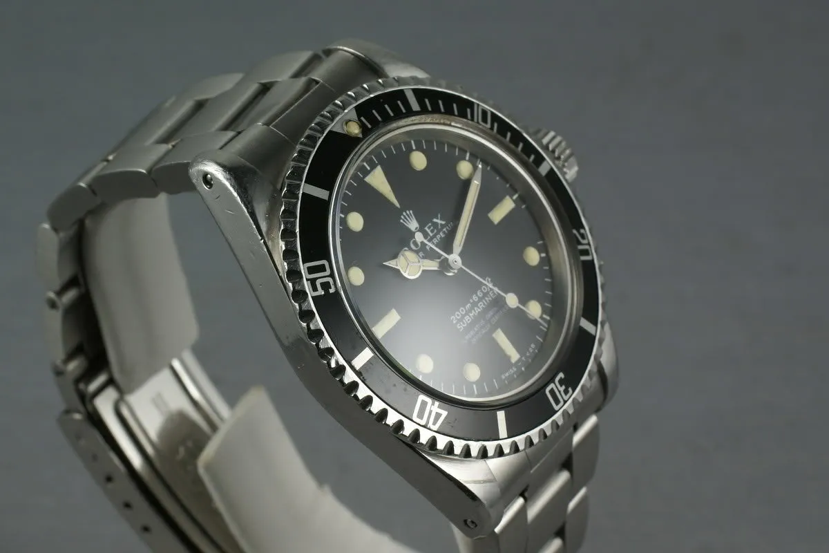 Rolex Submariner 5512 Unpolished Case