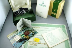 Rolex Submariner 5512 with Box, Papers, tags, etc.