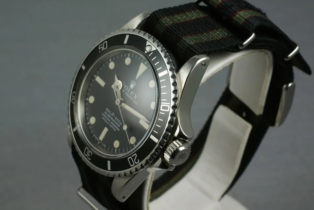 Rolex Submariner 5512 with Box, Papers, tags, etc.