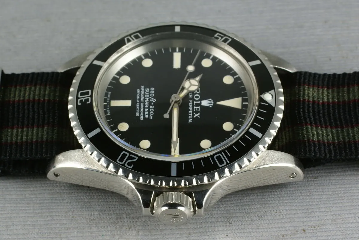 Rolex Submariner 5512 with Box, Papers, tags, etc.