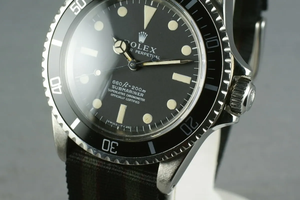 Rolex Submariner 5512 with Box, Papers, tags, etc.