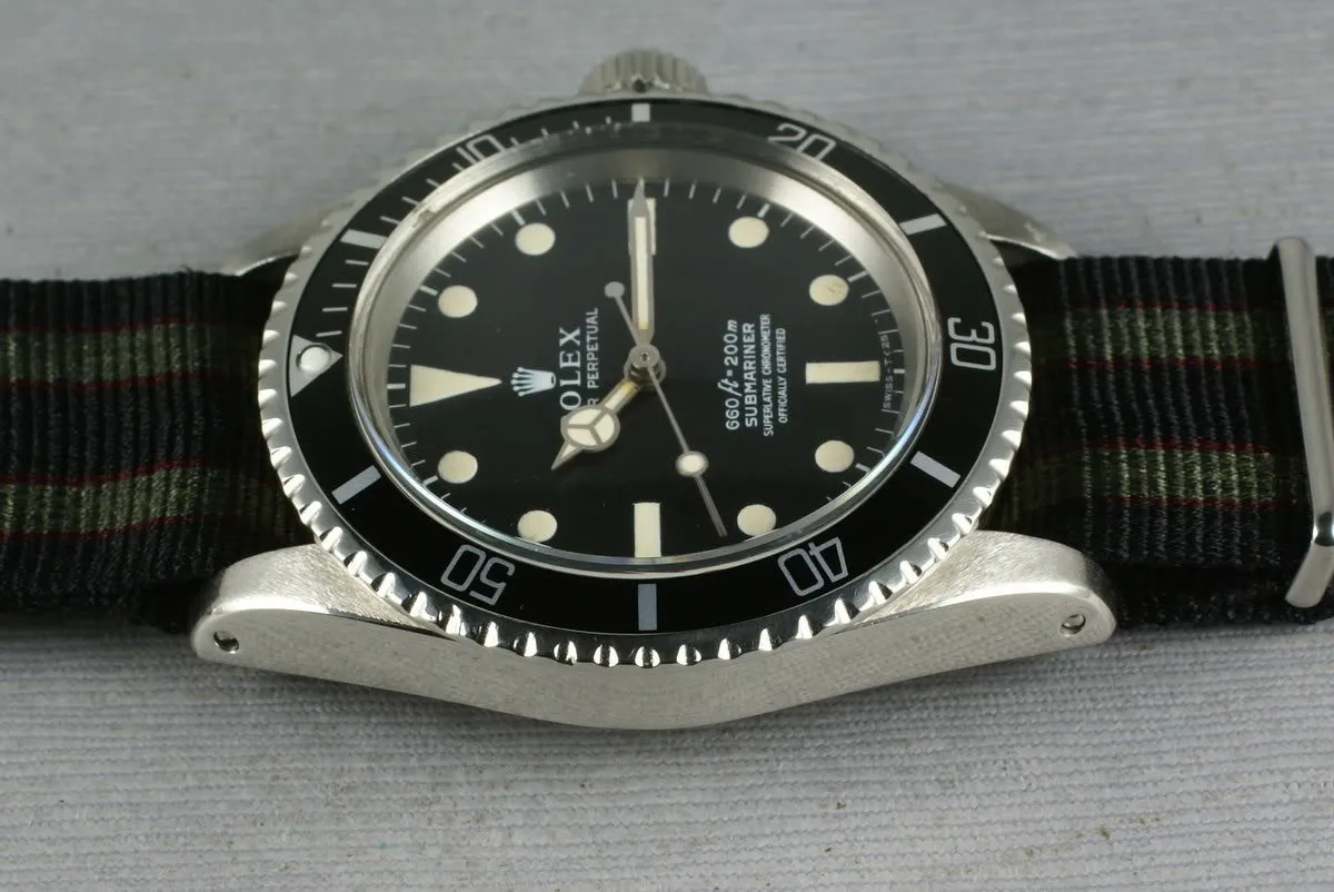 Rolex Submariner 5512 with Box, Papers, tags, etc.