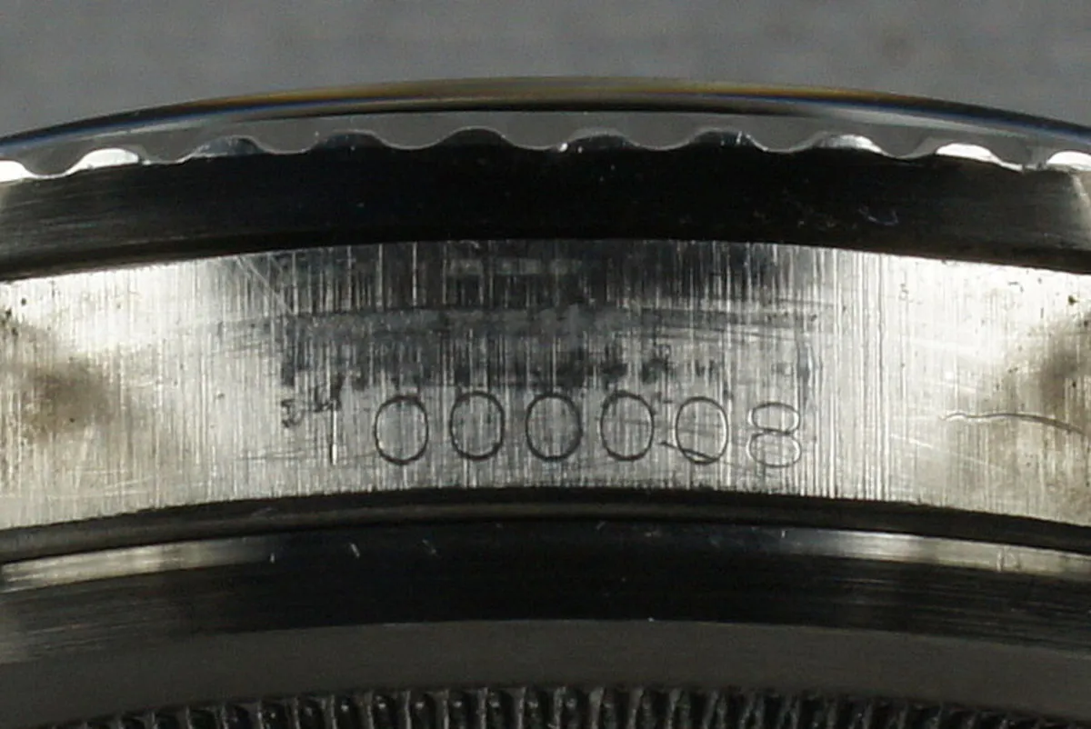 Rolex Submariner 5513 Early PCG SWISS Underline Dial with Cuban RSC