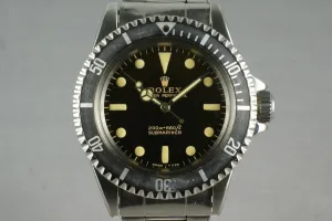 Rolex Submariner 5513 GILT Dial