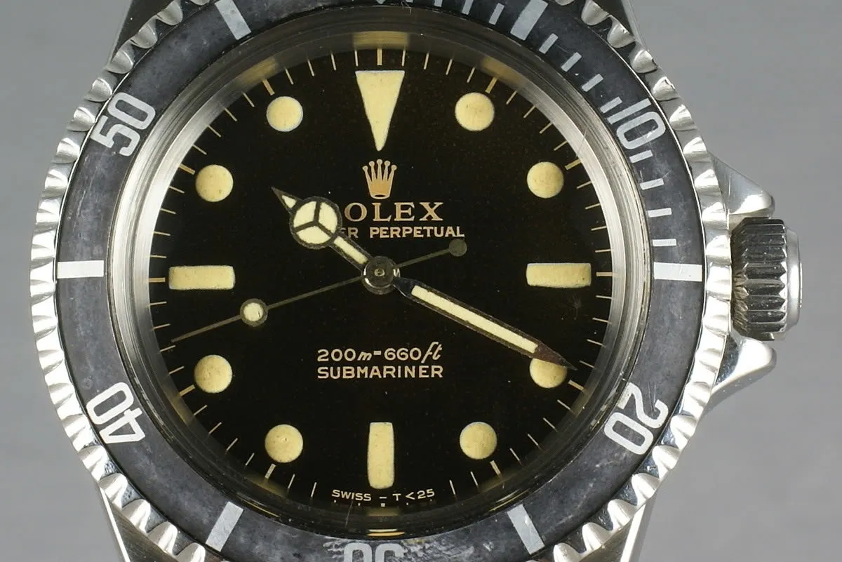 Rolex Submariner 5513 GILT Dial