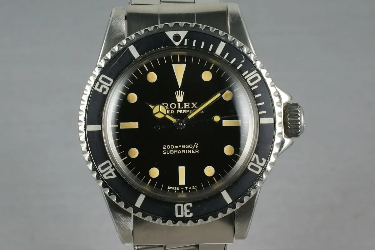 Rolex Submariner 5513 GILT Dial