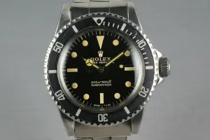 Rolex Submariner 5513 GILT Dial
