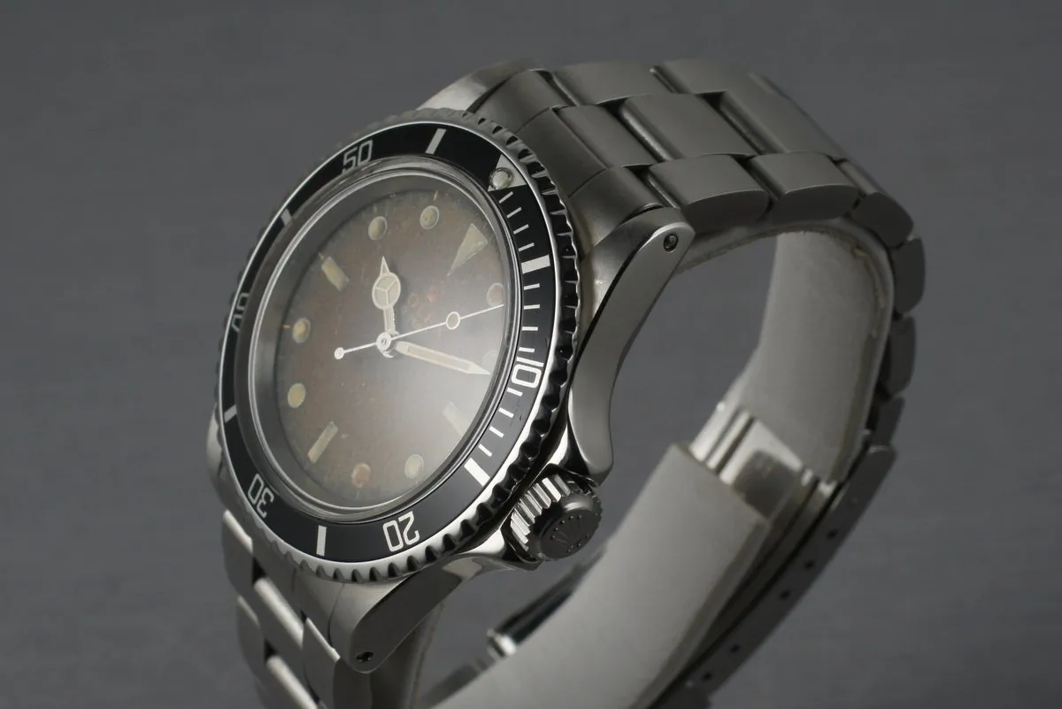 Rolex Submariner 5513 Gilt Tropical Brown