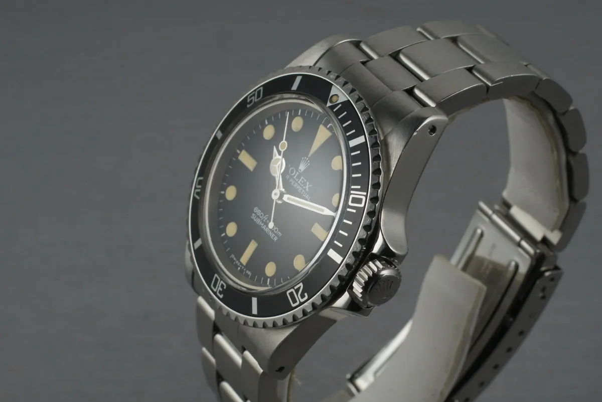 Rolex Submariner 5513 Mark 1 Maxi
