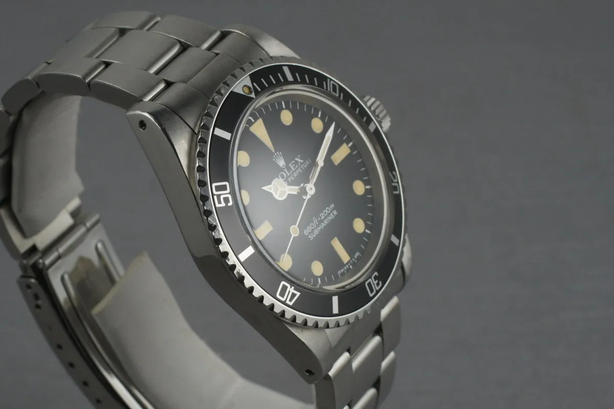Rolex Submariner 5513 Mark 1 Maxi