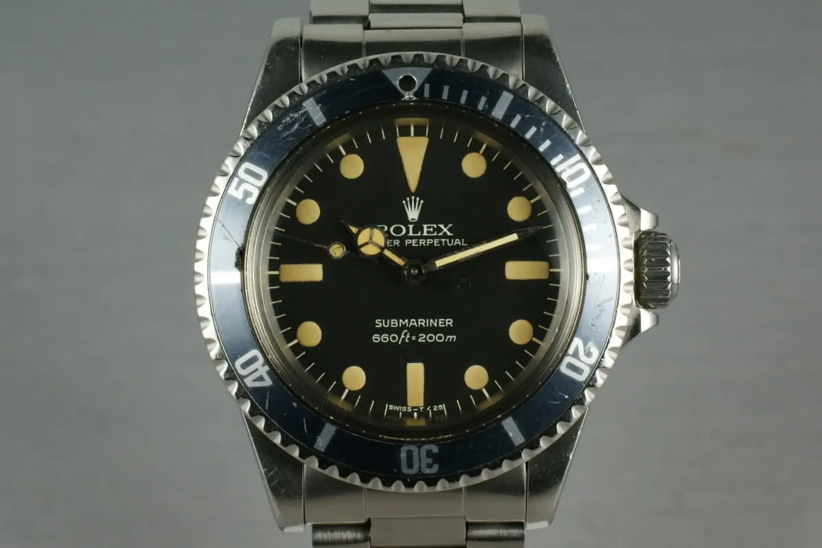 Rolex Submariner 5513 Mark 2 Maxi