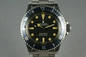 Rolex Submariner 5513 Mark 2 Maxi