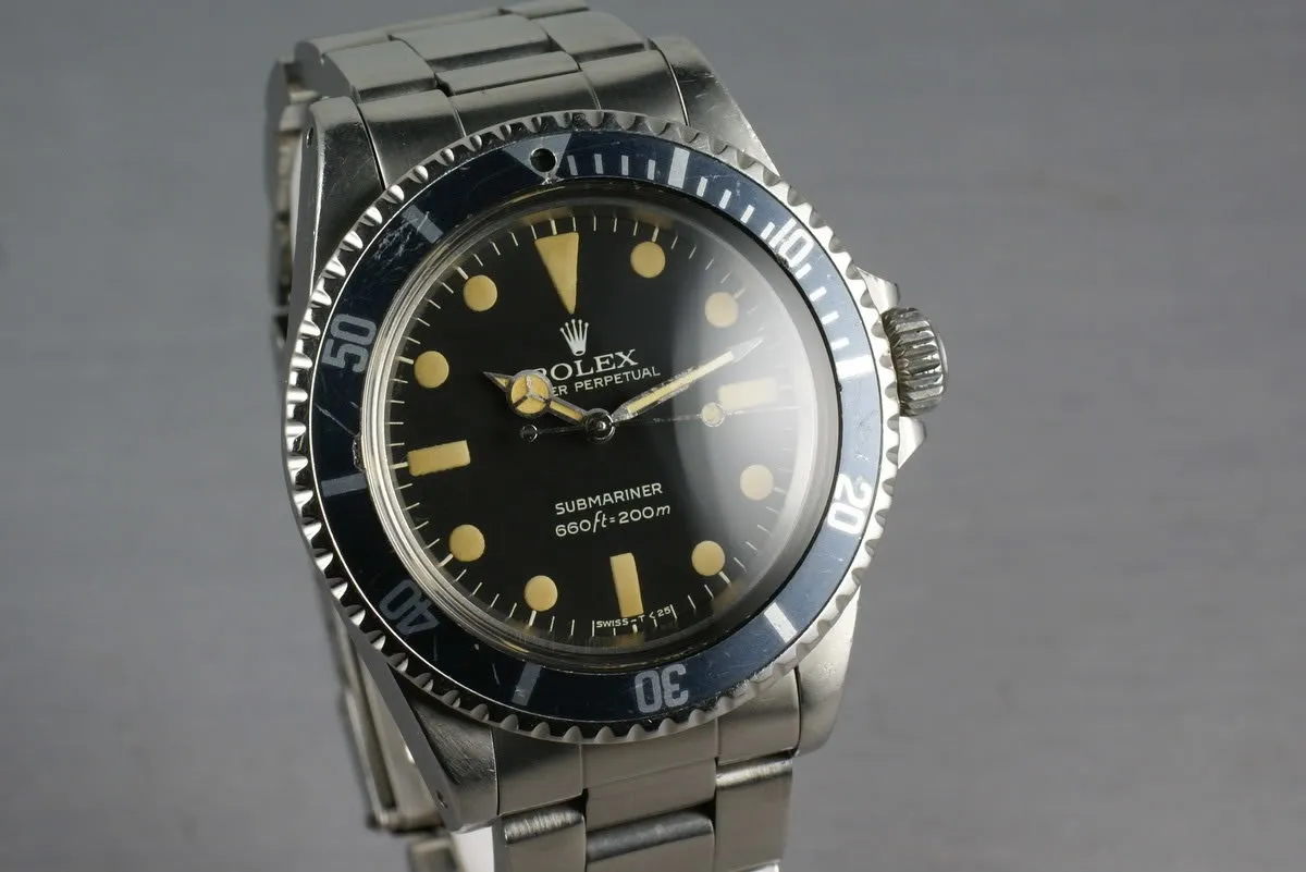 Rolex Submariner 5513 Mark 2 Maxi