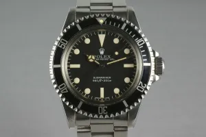Rolex Submariner 5513 Mark 3 Maxi “Lollipop”