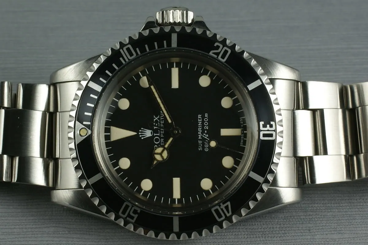Rolex Submariner 5513 Mark 3 Maxi “Lollipop”