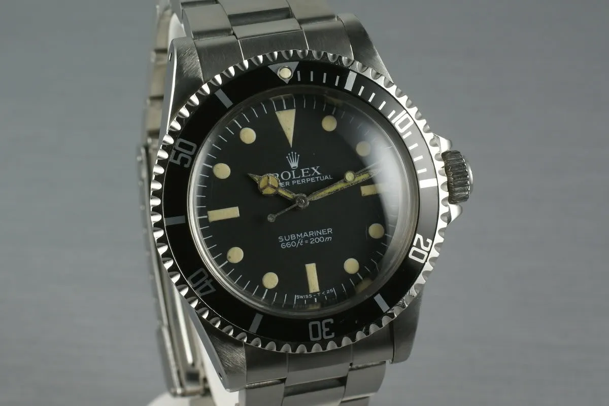 Rolex Submariner 5513 Mark II Maxi Dial