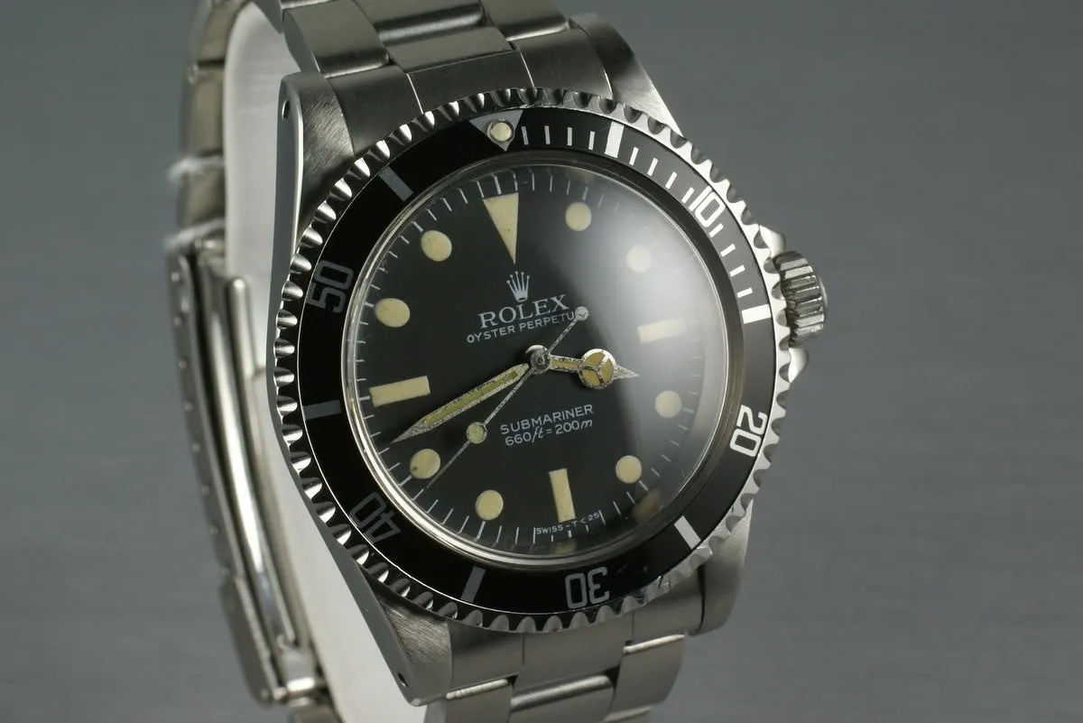 Rolex Submariner 5513 Mark II Maxi Dial