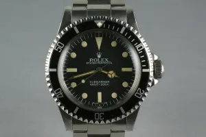 Rolex Submariner 5513 Mark II Maxi Dial